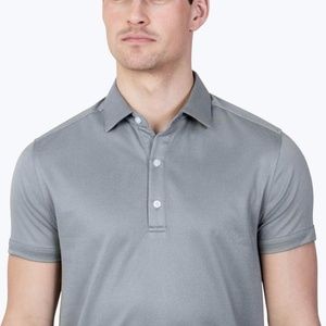 Ministry of Supply Apollo Polo in Grey Heather